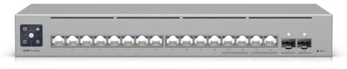 Ubiquiti Switch Pro MAX 16 12x1G 4x2.5G 180W L3 Rack 10G SFP+ Touch Display
