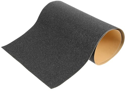GOOHOCHY Nastro Antiscivolo Per Skateboard In OS780 Nero Resistente All Usura Per Tavole Da Surf Multi-Funzione E Decorativo