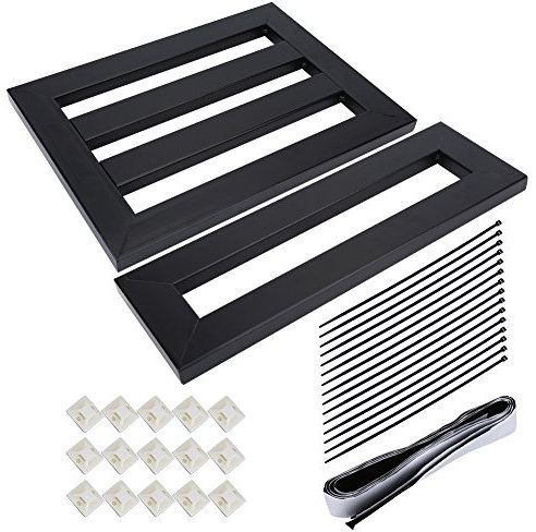 Dilwe Effekt Pedale Board, Pedale mit Setup Tape Clamp für E Gitarren Effektpedal(M)