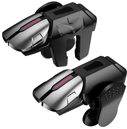 Mobiles Games Trigger – Spelutlösare för telefoner | 2 st mobilspeljoystick | Spelplattavtryckare för | Smart Phone Game Joystick Sensitive Controller Joystick för män kvin