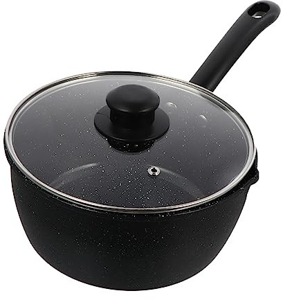 KICHOUSE Pentolino Latte Con Pentola Per Zuppa Da Cucina Utensili Pentola Antiaderente