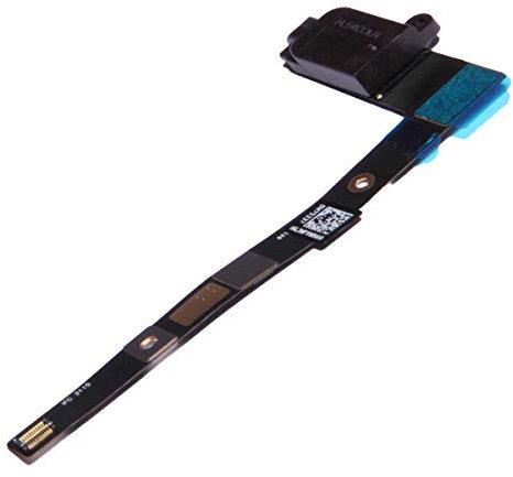 Toma de Auriculares (Headphone Flex) para iPad Mini 4 (versión 3G con Sim), Color:Negro