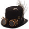 BLESSUME Steampunk Hut Unisex Fancy Dress (Farbe A, L)