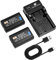 DSTE EN-EL1 Camera Battery (2-pack) and Charger Compatible with Nikon Cooipix 4300 4500 4800 5400 5700 775 8700 880 885 995 E880