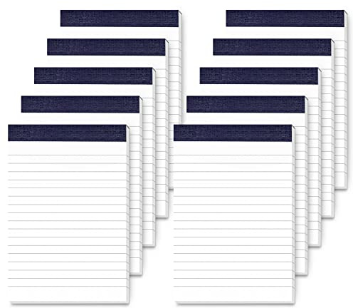 Blocs-notes de 4 x 6 petits blocs-notes de 10 x 15 cm, bloc-notes lignés de 4 x 6, petits blocs de papier 4 x 6, bloc-notes 4 x 6, bloc-notes de serveur, 4 x 6, petit carnet de poche, 10 blocs-notes