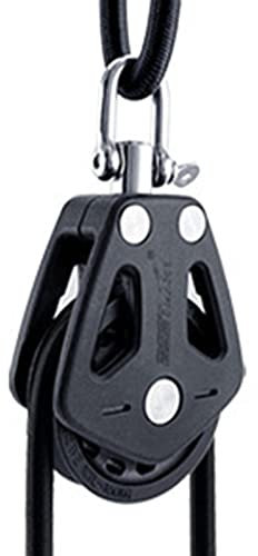 Marine Pulley | Small Pulleys for Cord | High Load Capacity Trolley Crane Pulley Block System Ship Sailing Accessories for