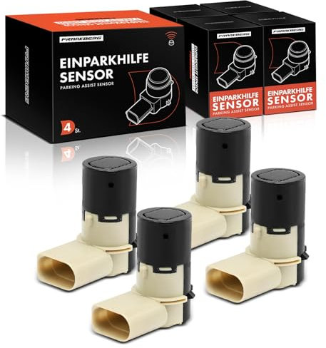 Frankberg 4x Parksensor Vorne Hinten Kompatibel mit Alhambr.a 7V8 7V9 1.8L-2.8L 1996-2010 Passa.t 3B2 3B3 1.9L-4.0L 2000-2005 Shara.n 7M6 7M8 1.8L-2.8L 1995-2010 Replace# 7M3919275A