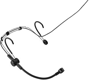 Shure SM39 Headset Microphone - Vocal Performance Cardioid Headworn Mic compatible with Axient Digital, Secure Low Profile Fit, Ergonomic Design, Indoor/Outdoor Windscreens, Sweat Resistant (SM39-TQG)