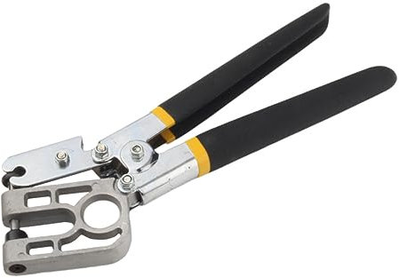 UKCOCO Pinza De Perforación Para Metal Rizador Crimpadora Acero Mango Antideslizante Apta Para Perfiles De Yeso Laminado 1 Unidad Uso Profesional Construcción