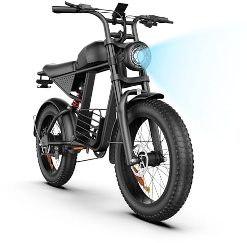 Nexaglide Electric Bike for Adults, 1500W E-Bike for Adults,3 Modes Electric Bike for Commuting, 20 Fat Tire Adult Electric Bicycle with 48V 20AH Battery, 7 Speed E-Bikes, LCD Display,