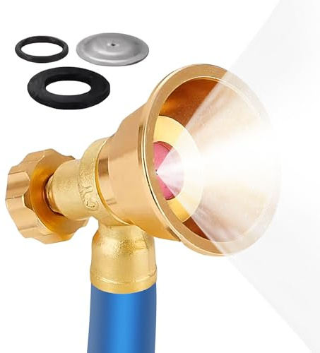 Gartenschlauch-Sprühkopf,Robust & Verstellbar,Praktischer Gartenschlauchaufsatz Für Vielseitige Einsätze | Für Rasen Garten Gewächshaus Pflanzenpflege