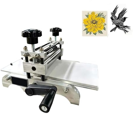 Prensa Manual & Prensa a Rodillo – Máquina De Grabado Profesional Para Impresión En Linóleo, Madera, Pequeños Estudios Y Uso Doméstico