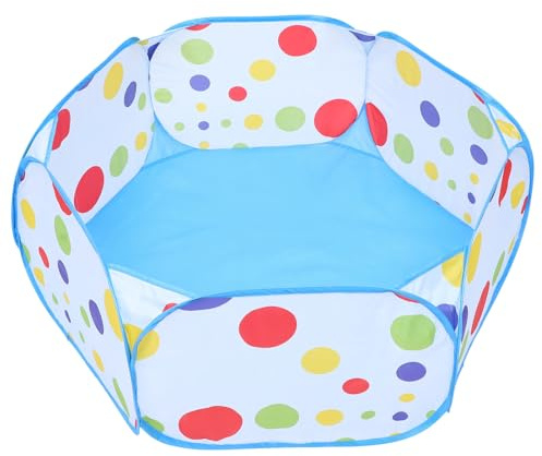 HOMSFOU Clôture Pliable Portable et Facile à Ranger pour Petits Animaux en Polyester comme Hamster et Chinchilla pour Usage Intérieur et Bricolage