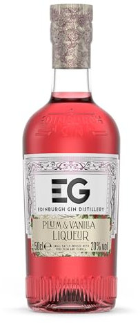 Edinburgh Gin Plum and Vanilla Gin Liqueur, 500 ml - Packaging may vary