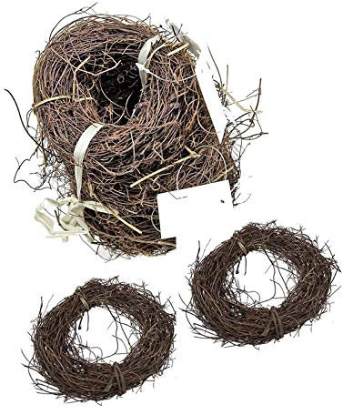 Schreiber Deko Feiner Rebenkranz / 10 Stück / Ø10cm x 2.5cm