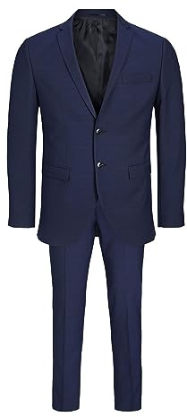 JACK & JONES Herren jprsolaris Suit noos Anz ge, Medieval Blue, 54 EU