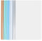 10pcs A4 Sliding Bar Binder, A4 Transparente Dokumentenordner, Schiebestab Datei Ordner, Bericht Abdeckungen Ordner mit U Schiebe Bar für Klassifizierung Schulbürodokumenten.Kann 40 Blatt halten (B)