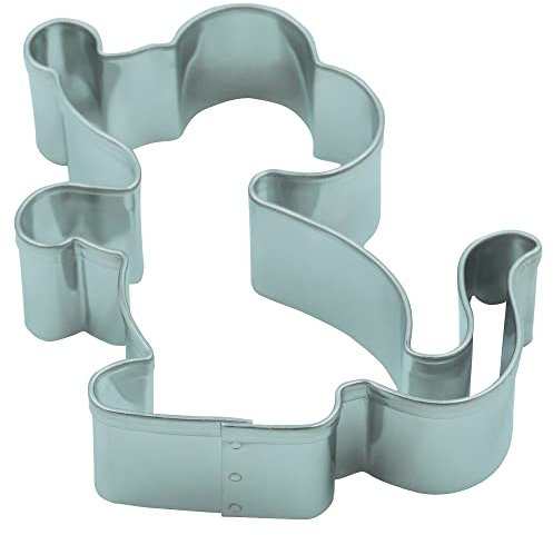 BekkiB - Ausstechform Maus - ca. 6 cm, Ausstecher aus Edelstahl, spülmaschinengeeignet - 238