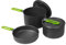 Camping-Kochgeschirr Elite 5-TLG. Alu-Topfset - Ideal für Camping und Freizeit Kochtöpfe Kochausrüstung Outdoor Wander Picknick