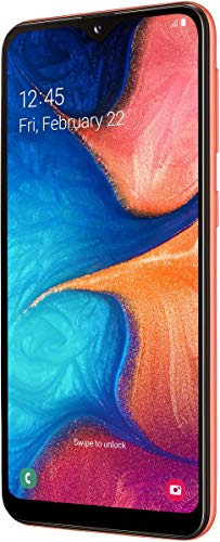 Samsung Galaxy A20e Smartphone (14.82cm (148.2 mm) 5.8 Zoll) 32GB interner Speicher, 3GB RAM, Dual SIM, Coral) - Deutsche Version