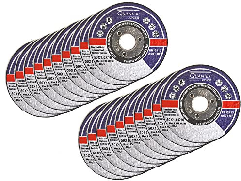20 Stück Trennscheibe Ø 50mm, 10mm Aufnahme. Geeignet für Stahl Edelstahl Inox Metall etc.