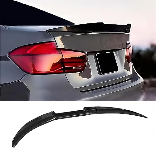 MEOMO Coche Alerón Trasero para BMW 1 Series 1er E82 E88 Coupe/Cabriolet/M Coupe 2004-2011, Aleron para Maletero ala del Techo Coche Tuning Accesorios,Black