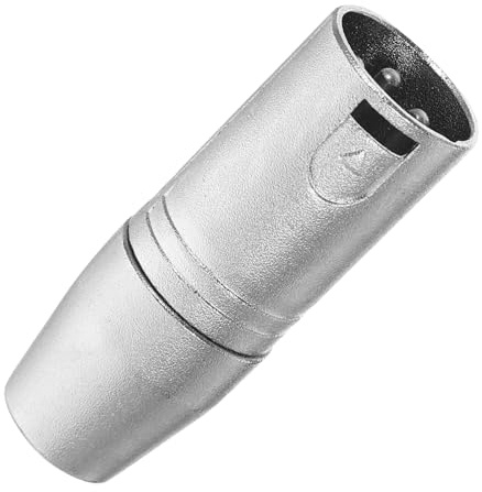 ROMISBABA Adaptateur XLR vers Coupleur Audio Mâle Femelle Convertisseur pour Microphone Portable