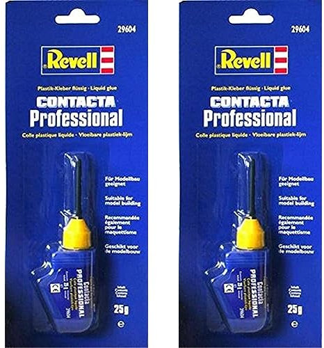 Revell 29604 Contacta Profesional Colla di plastica, Color Clear, 25g (Paquete de 2)