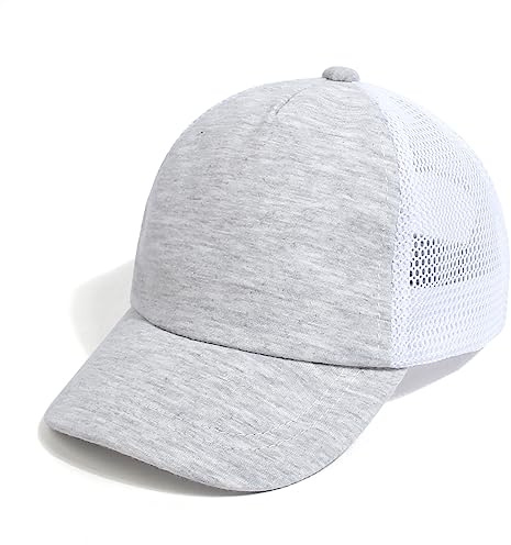 YAMEE Baseballkappe Kinder Mesh UV-Schutz,Baseball Cap Sommer Jungen Mädchen,Baby Sonnenmütze Faltbar Atmungsaktiv,Sonnenhut Kinderhut 0-5 Jahre