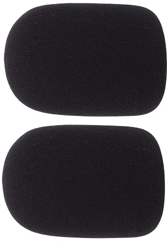 VICASKY 2 Piezas Fundas Para Micrófono De Esponja Flexible Accesorios Para Micrófono De Ktv Fundas Gruesas Para Uso Estudios De Grabación
