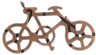 Metal Bicycle Magic Brain Teaser Puzzle