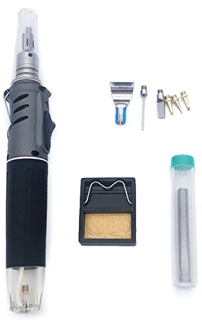 Soldador 10 en 1 portátil inalámbrico para soldar, soplete de soldadura, pistola de calor, puntas intercambiables