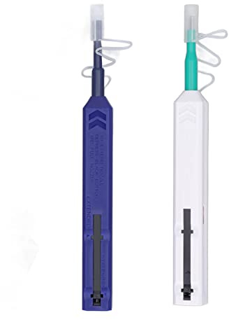 NDNCZDHC　Fiber Cleaning Pen, 1.25mm for LC MU, 2.5mm SC FC ST E2000 Fiber Optic Connector for Clean Ends and Ports