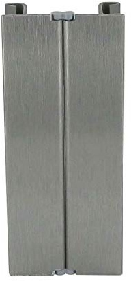 Jonction multiangle pvc décor alu - Hauteur : 150 mm - VOLPATO