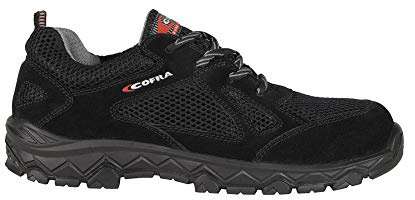 Cofra TN180-000.W43 Balancer Black S1 P SRC - Zapatos de seguridad, color negro, talla 43