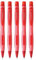 Uni ball Shalaku M5-228 0.5 mm Mechanical Pencil Assorted colours PACK OF 5 (RED)