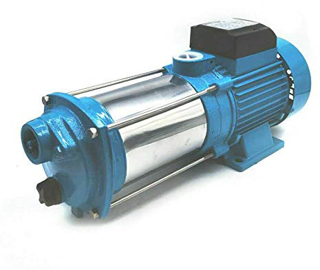 RibasuBB Trädgårdspump Jet pump 1 300 W 2 400 L/H 9,8 bar passform husvattenverk centrifugalpump för trädgårdspump eller för att pumpa ut olika vattensängar