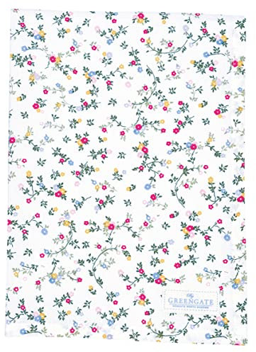 GreenGate Tea Towel Leona White
