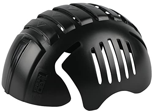 GREEN DEVIL Universal Bump Cap Insert for Baseball Caps Vented Lightweight Safety Bump Hat Insert for Men Women1Pack Black
