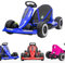MaxDriftz 550 Kids 12V Electric Go Kart with Safety Harness & Remote Control - High/Low Speed, LED Lights