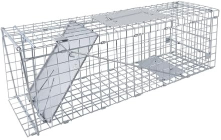 Piège à animaux vivants pour lapins, écureuils, opossum, mouffettes, chatons, vison - Piège à rats humain pour attraper et relâcher - Attrape-souris Chipmunk pour l'intérieur et l'extérieur