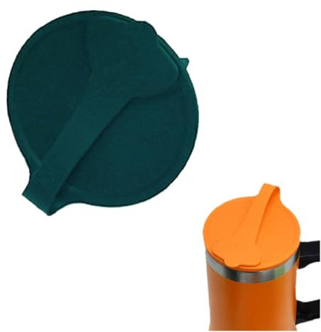 for stanley Beer Mug Lid, Foam Proof Tumbler Covers for Stanley Beer Tumbler, Reusable Spill Proof Splash Resistant Tumbler Cover, Replacement 24oz Tumbler Lid for Stanley Beer Cup