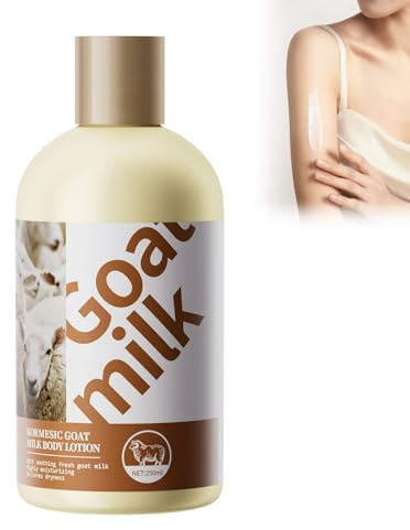 Goat Milk Body Care Lotion getmjölk kroppslotion 250 ml, intensivt fuktgivande och hudvårdande, gör huden mjuk och slät