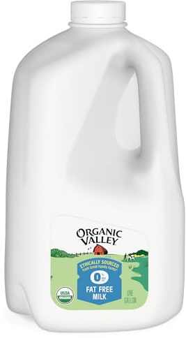 Organic Valley, Organic Skim Milk, 128 oz (Gallon)