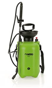 VITO Drucksprüher 5 L - Gartenspritze - Sprühgerät - Rückensprühgerät - Rückenspritze - Unkrautspritze - für Sprüharbeiten in Haus & Garten, Industrie oder Forst (5L)