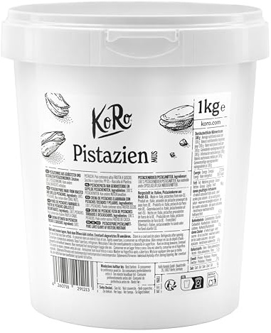 KoRo - Crema di pistacchi 1 kg - 100% pistacchi sgusciati e tostati - burro di frutta secca - vegan
