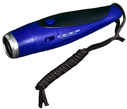 Tixiyu Elektronische Pfeife, professionelle Hand-Hand-Pfeife, 3 Farbtöne, hohe Lautstärke, Schiedsrichter-Kunststoffpfeife, Outdoor-Wandern, Notfall-Rettungspfeife Sport,