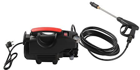 38Mpa Hochdruckreiniger Set, 800W 400oz/min Wasserfluss Hochdruckreiniger Reiniger Elektro Hochdruck Autoreiniger Terrassenreiniger für stärkere Verschmutzungen