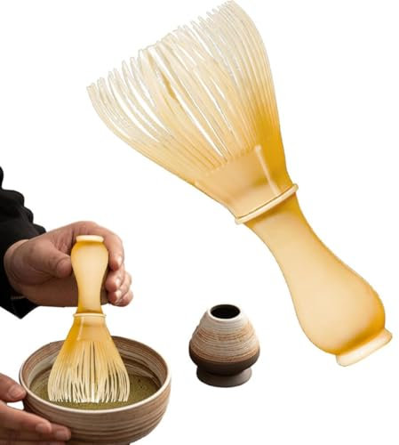 Fouet À Matcha, Fouet À Poudre De Thé Vert, Mélangeur À Matcha En Bambou, Agitateur Portable Pour Matcha, Agitateur Traditionnel Japonais Matcha Accessoire Matcha (1 Pièces)