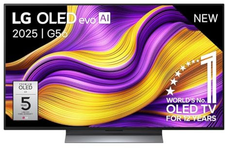 LG OLED48G56LS TV 48 (121 cm) OLED evo Fernseher (α11 4K AI-Prozessor, webOS 25, Dolby Vision, bis zu 120Hz) [Modelljahr 2025]
